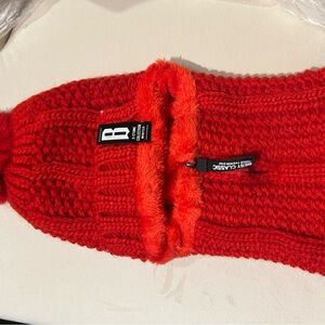 Classic Vibrant Red Women's Sweater
